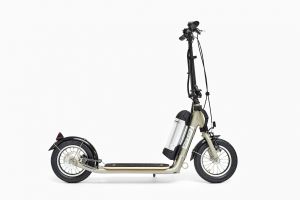 silver miniZüm electric kick scooter canada